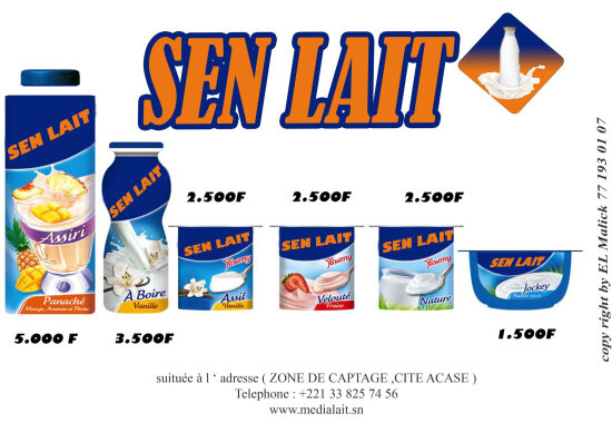 AFFICHE SEN LAIT